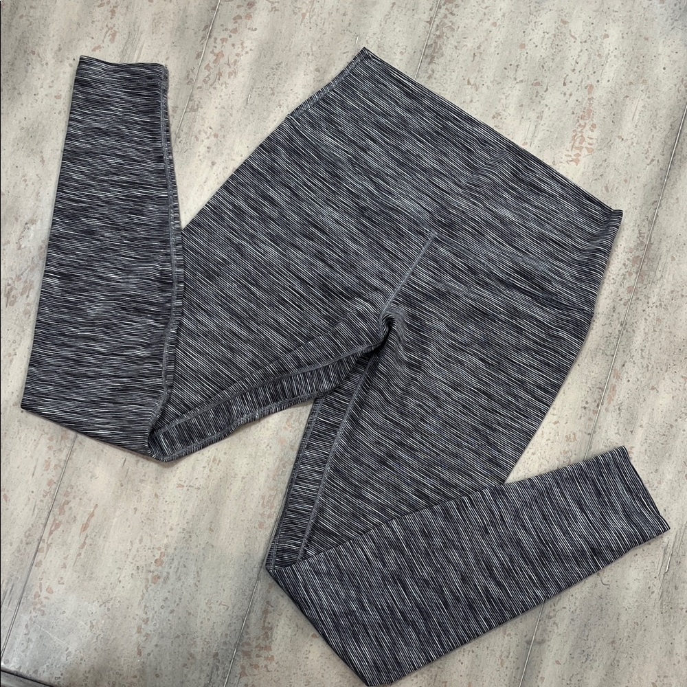 lululemon athletica Women’s Space-Dye Charcoal Leggings
